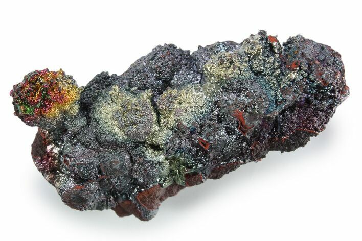 Vibrant Iridescent Goethite Stalactite Formation - Spain #354449